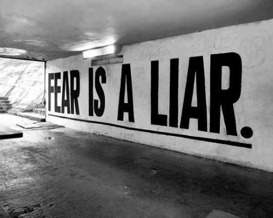 fear is a liar